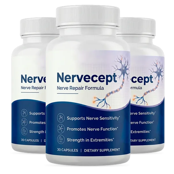 Nervecept 3 bottles — 90-day supply